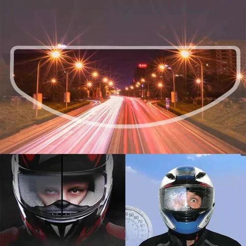 3 Packs de Láminas Visión HD para Casco